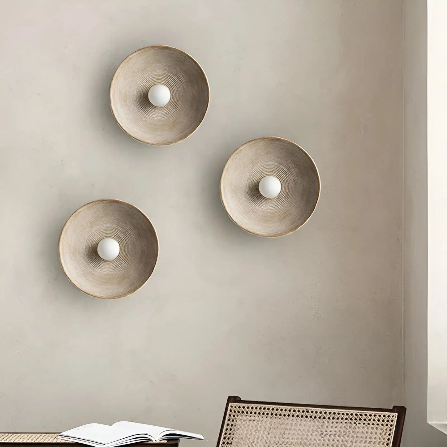 WabiSabi Wandlamp - Luxe Verlichting voor een Verfijnde Interieur
