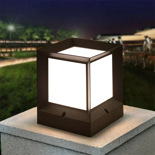 EclatPorte Lamp - Elegante Zonne-Lantaarn voor Uw Oprit