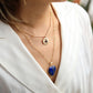 Althea Necklace – Elegante Beschermende Lapis Ketting