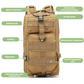 TrailMaster Backpack – Waterdichte Tactische Rugzak voor Outdoor