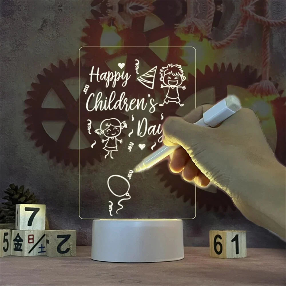 GlowPad – Magisch Verlicht Notitieblok voor Creatievelingen