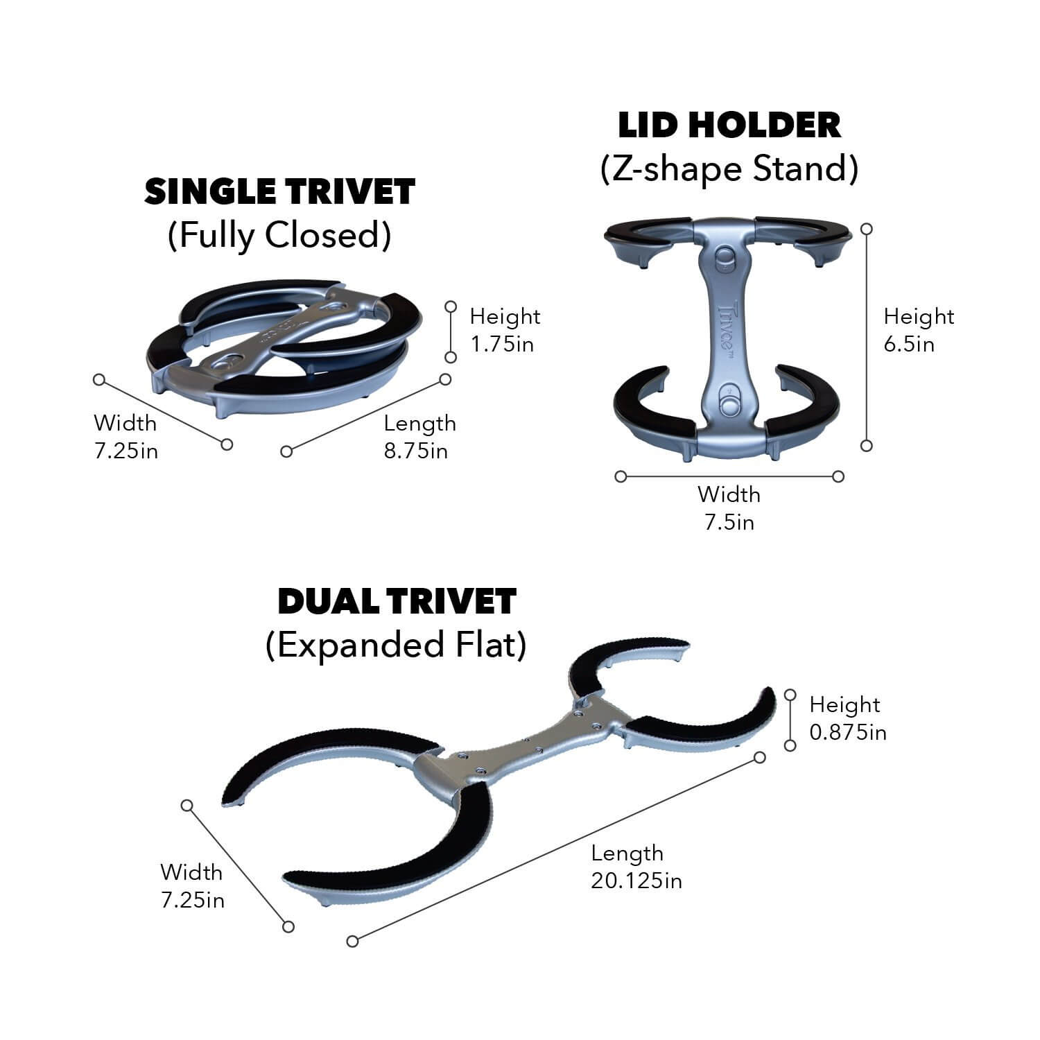 LidGrip Ease – Stijlvolle Multifunctionele Dekselhouder en Onderzetter