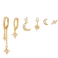 StarGlow Earrings - Magische Oorbellen met Sterrenontwerp