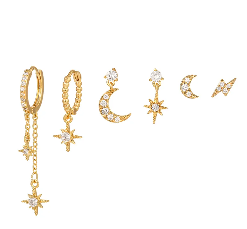 StarGlow Earrings - Magische Oorbellen met Sterrenontwerp