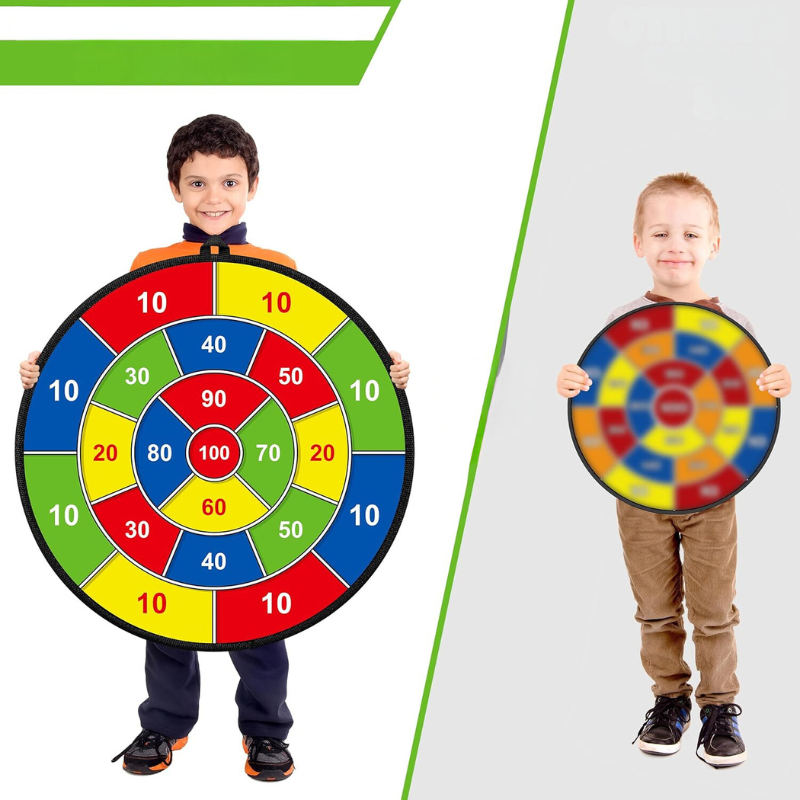 PlayTarget – Groot Kinder Dartbord met Kleverige Darts