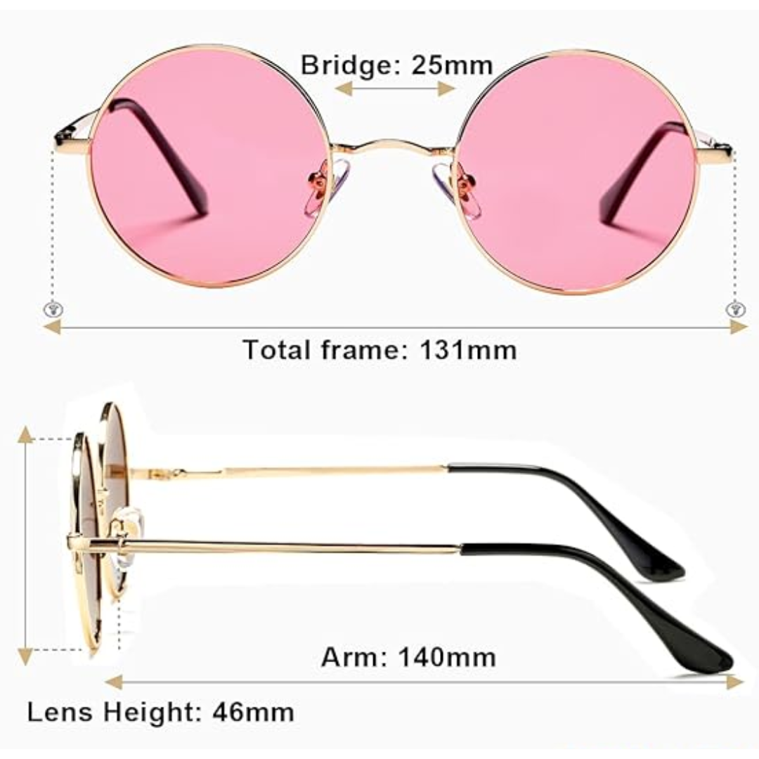LennonShade – Retro Polarized Zonnebril voor Stijlvolle Bescherming