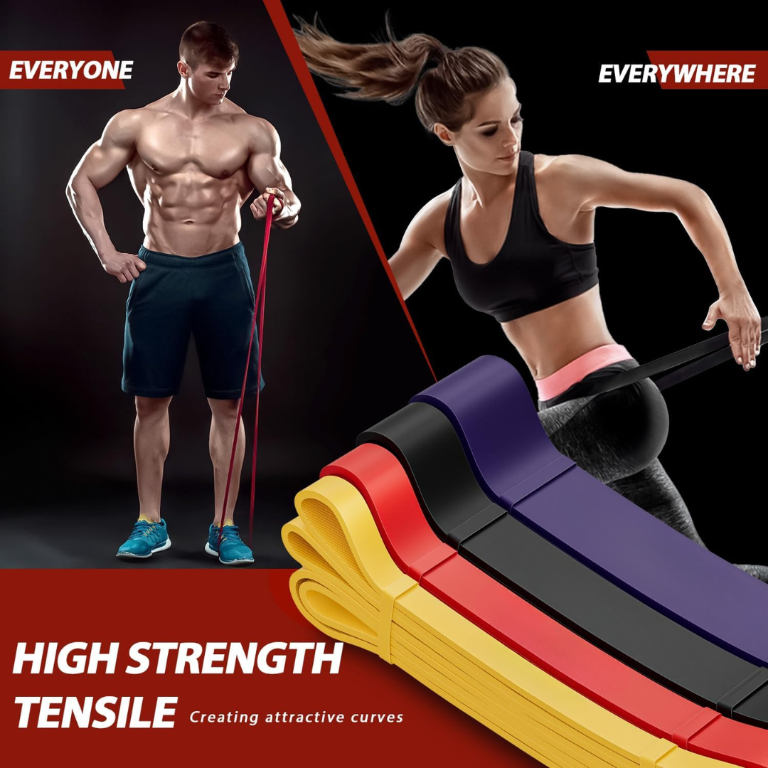 PowerBand Set – Weerstandsbanden voor Krachttraining