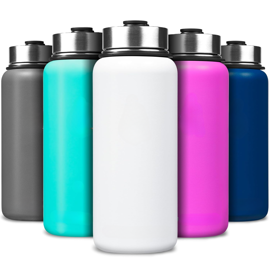 HydroElite – RVS Fles met Rietje voor Dranken