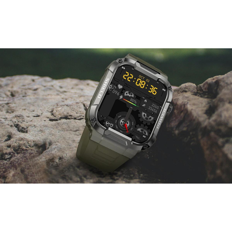 ForceGuard Watch – Militaire Kwaliteit Smartwatch voor Dagelijks Gebruik