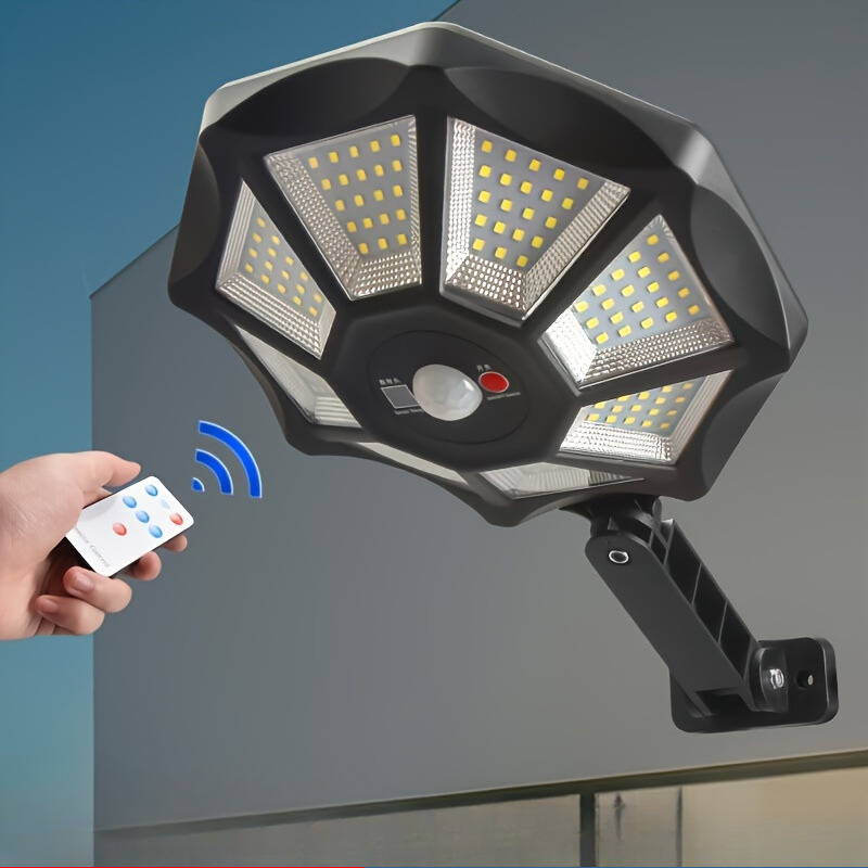 SolarGlow Pro – LED Straatlamp met Bewegingssensor