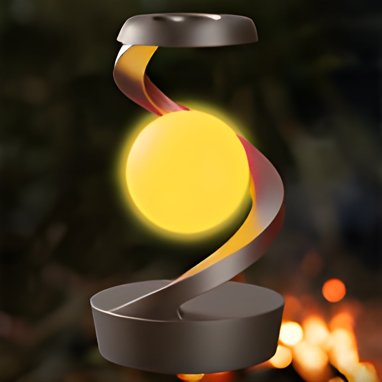 Futuristische FloatCharge Verlichtingswonder met Draadloze Oplader