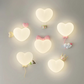 LoveLicht - Roze Wolken LED Nachtlamp