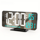 Digitime - Moderne LED Wekker met Dubbel Alarm