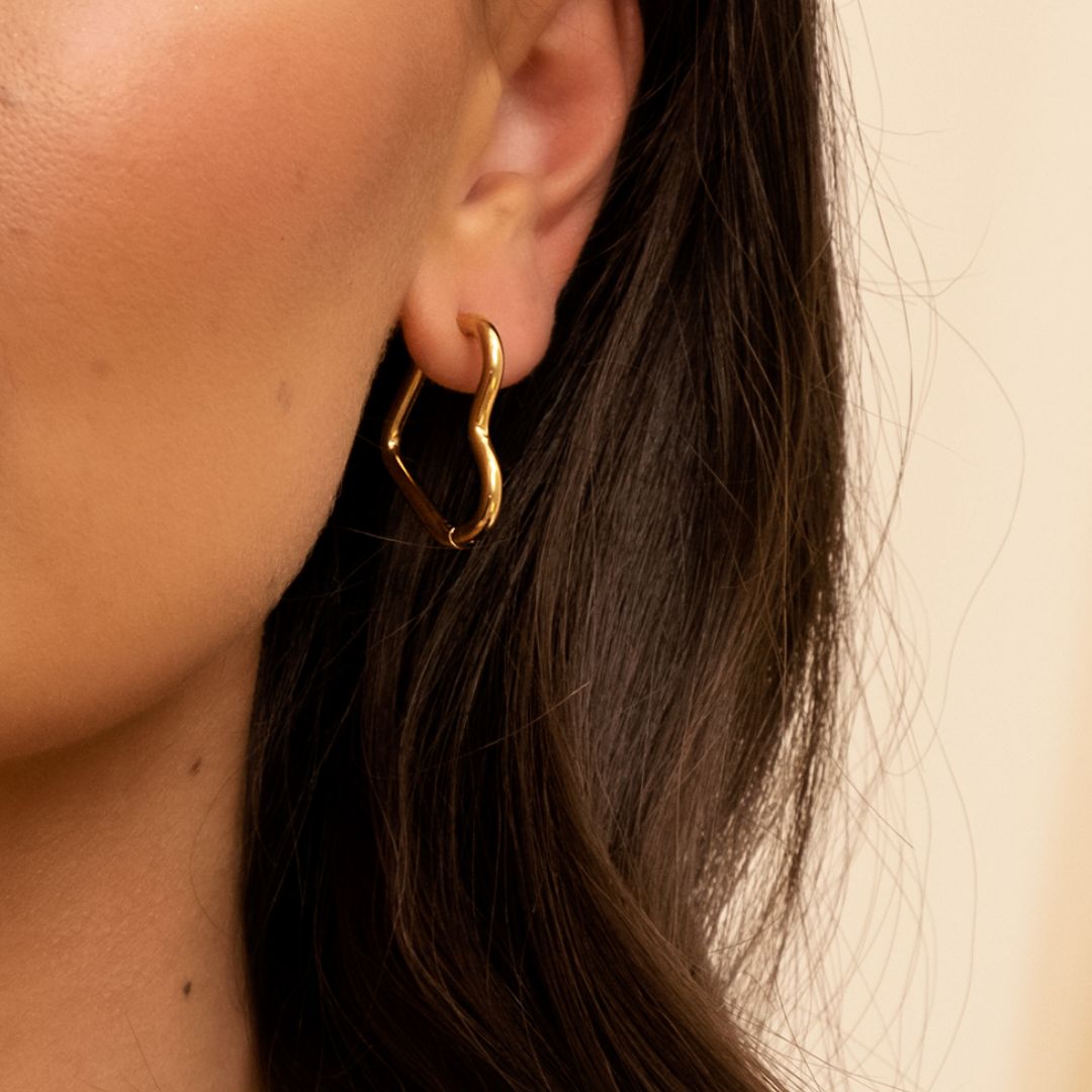 HeartLuxe Earrings - Elegante en Trendy Oorringen