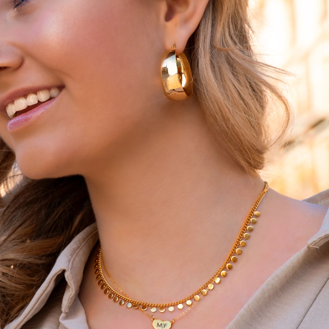 BoldAura Earrings - Grote Statement Oorbellen