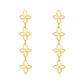 FloralGleam Earrings – Vintage Chic Sieraden