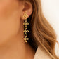 FloralGleam Earrings – Vintage Chic Sieraden
