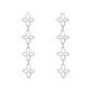 FloralGleam Earrings – Vintage Chic Sieraden