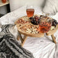 CheeseBoard Delights – Stijlvol Houten Picknick Accessoire