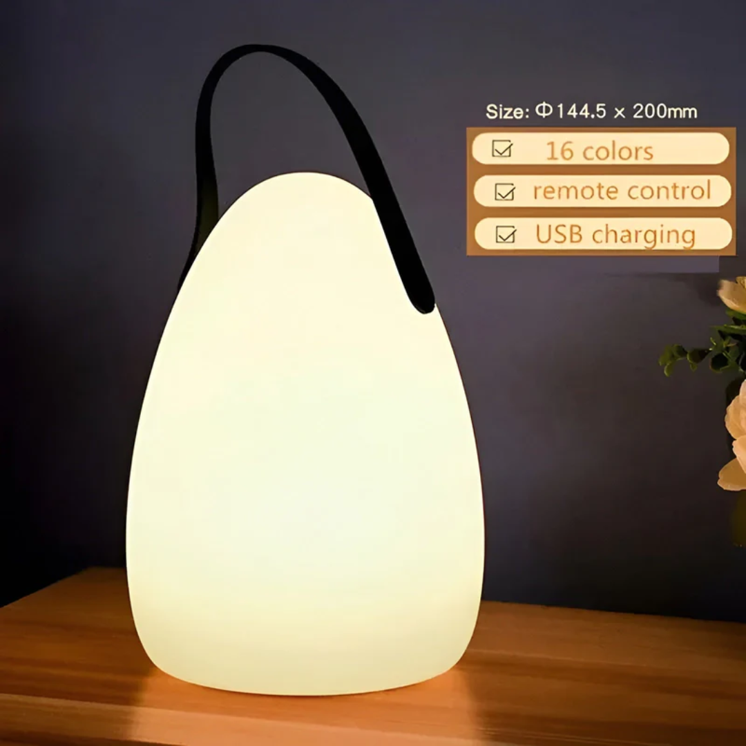 RadianceFlex - Draagbare LED Tafellamp met Waterdichte Functie