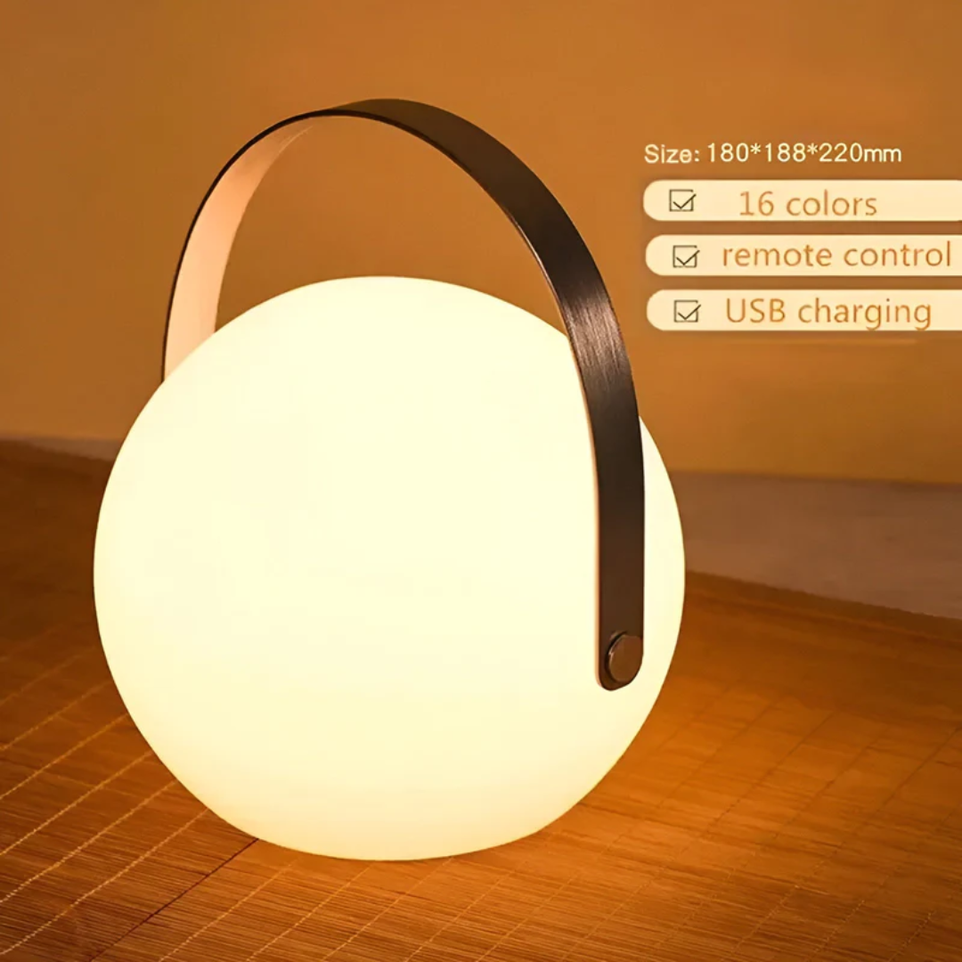 RadianceFlex - Draagbare LED Tafellamp met Waterdichte Functie