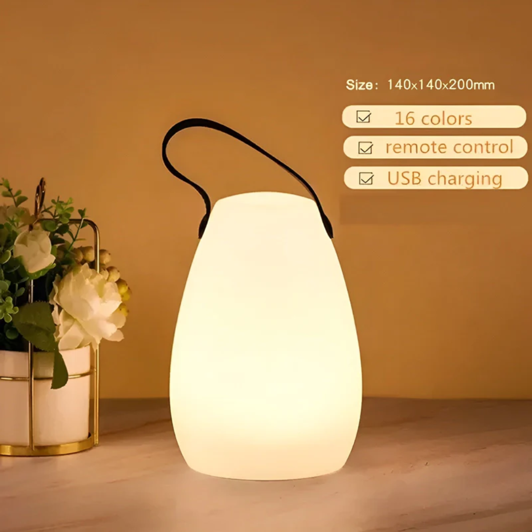 RadianceFlex - Draagbare LED Tafellamp met Waterdichte Functie
