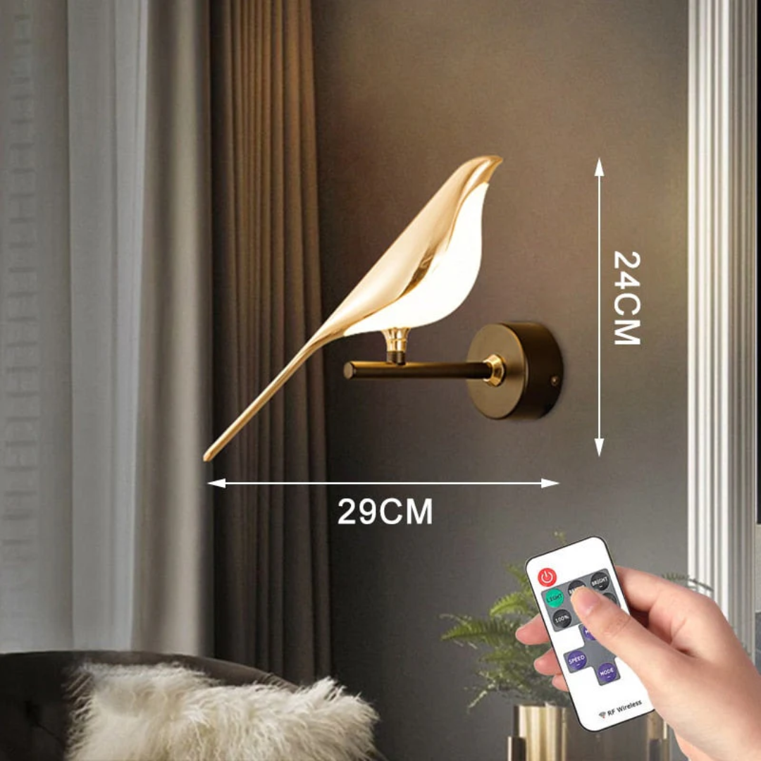 LuminaBird - Moderne Roterende LED Wandlamp