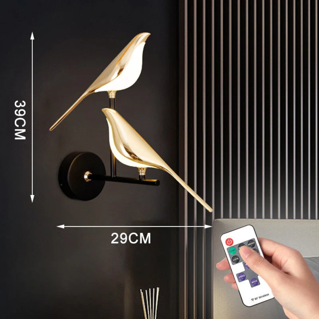 LuminaBird - Moderne Roterende LED Wandlamp