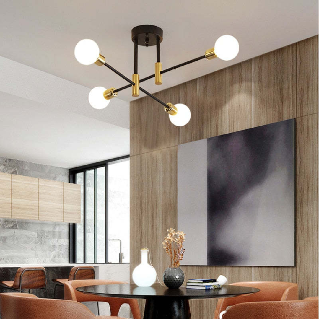 Lumière Royale – Luxe LED Plafondlamp voor Woonkamer