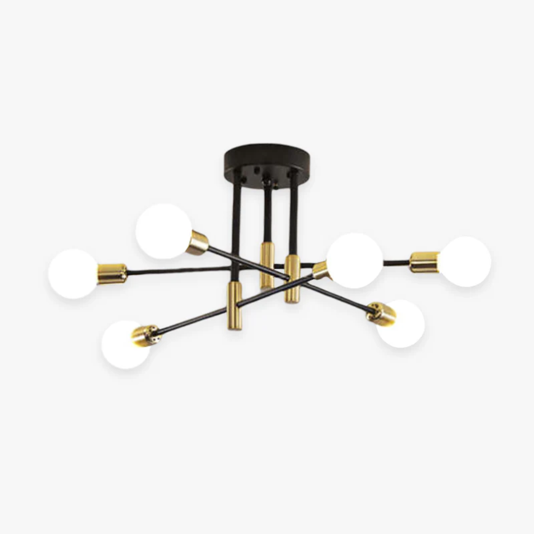 Lumière Royale – Luxe LED Plafondlamp voor Woonkamer