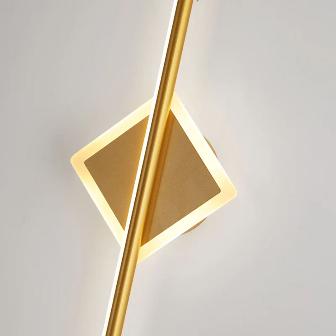 OpalGlow - Strakke LED Wandlamp voor Moderne Interieurs
