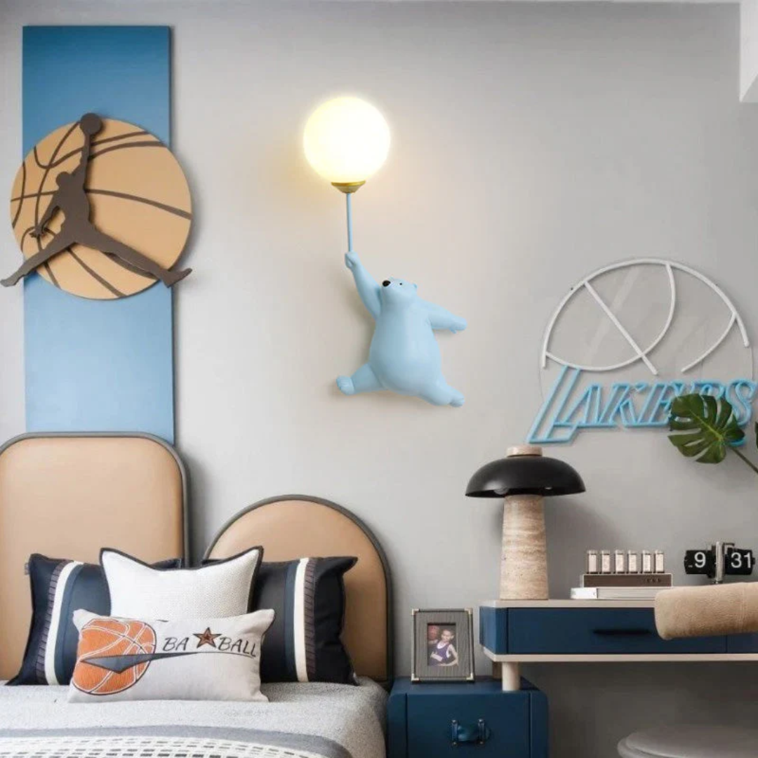 TeddyGlow - Stijlvolle LED Wandlamp voor de Muur