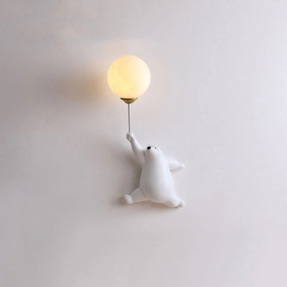 TeddyGlow - Stijlvolle LED Wandlamp voor de Muur