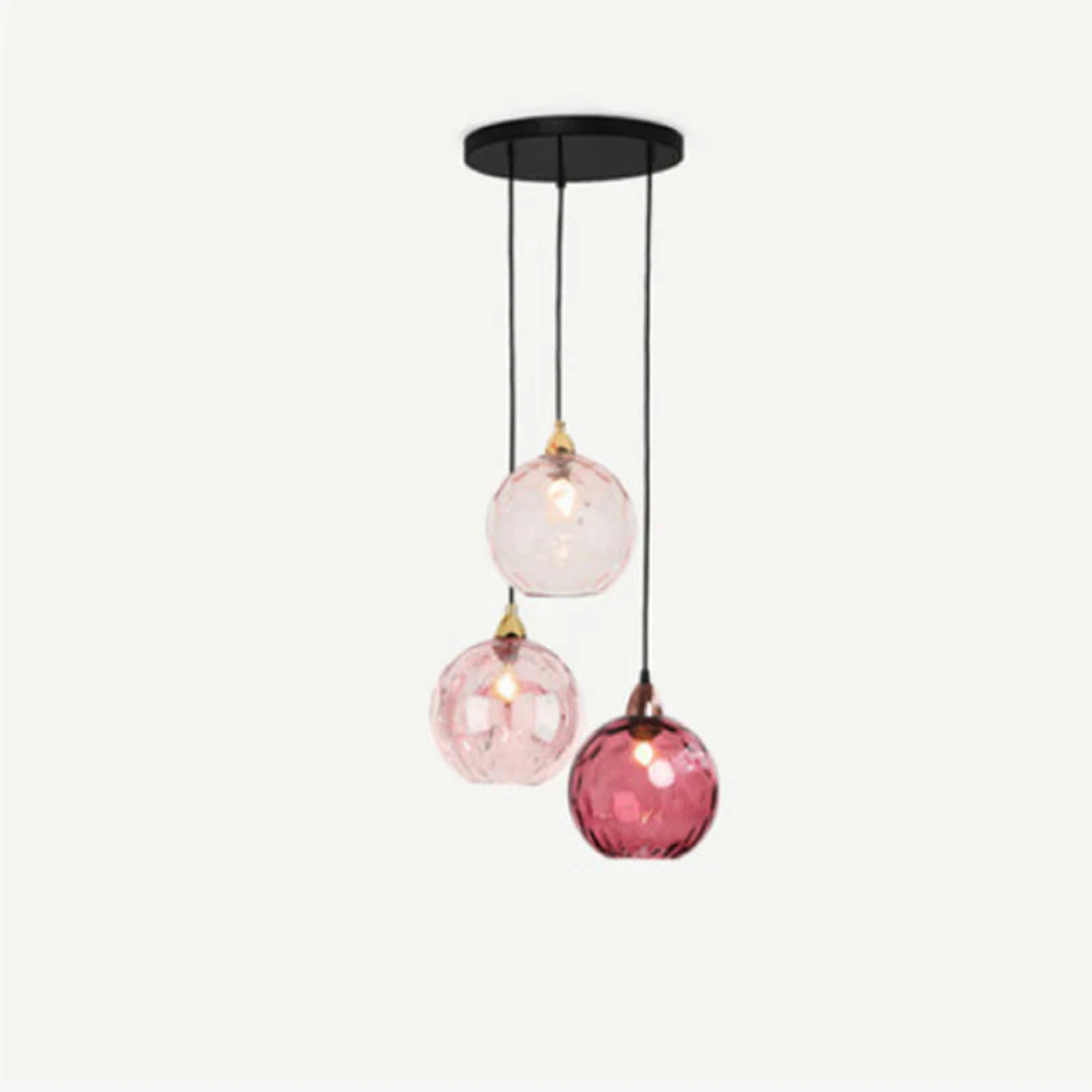 ClusterGlow - Elegante 3-Lamp Hanglamp voor Sfeerverlichting