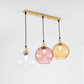 ClusterGlow - Elegante 3-Lamp Hanglamp voor Sfeerverlichting
