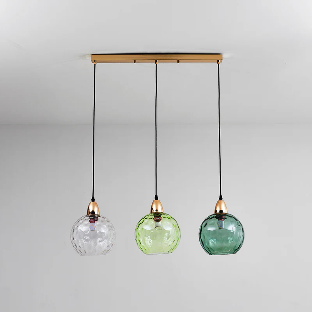 ClusterGlow - Elegante 3-Lamp Hanglamp voor Sfeerverlichting