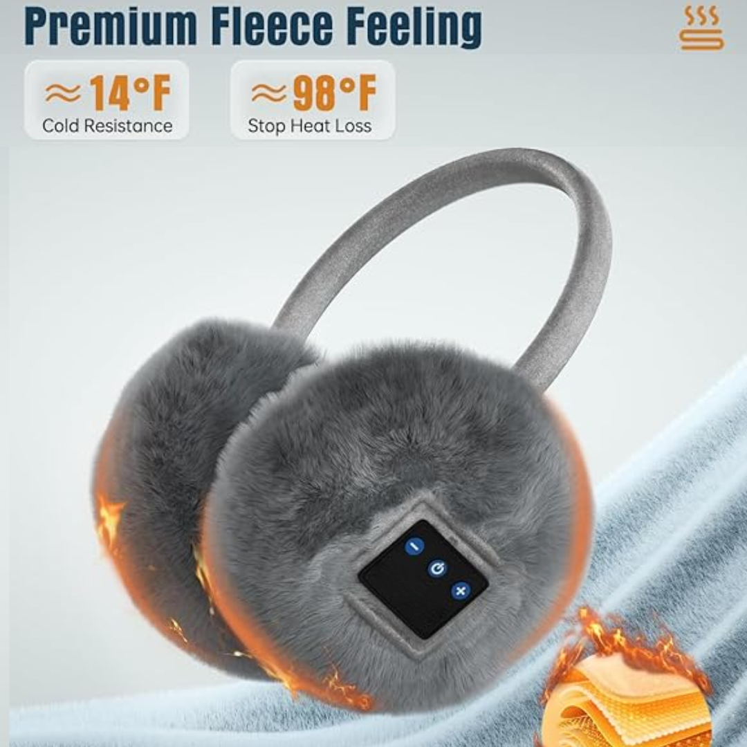 CozyGrooves - Warme Bluetooth Oorwarmers voor de Winter