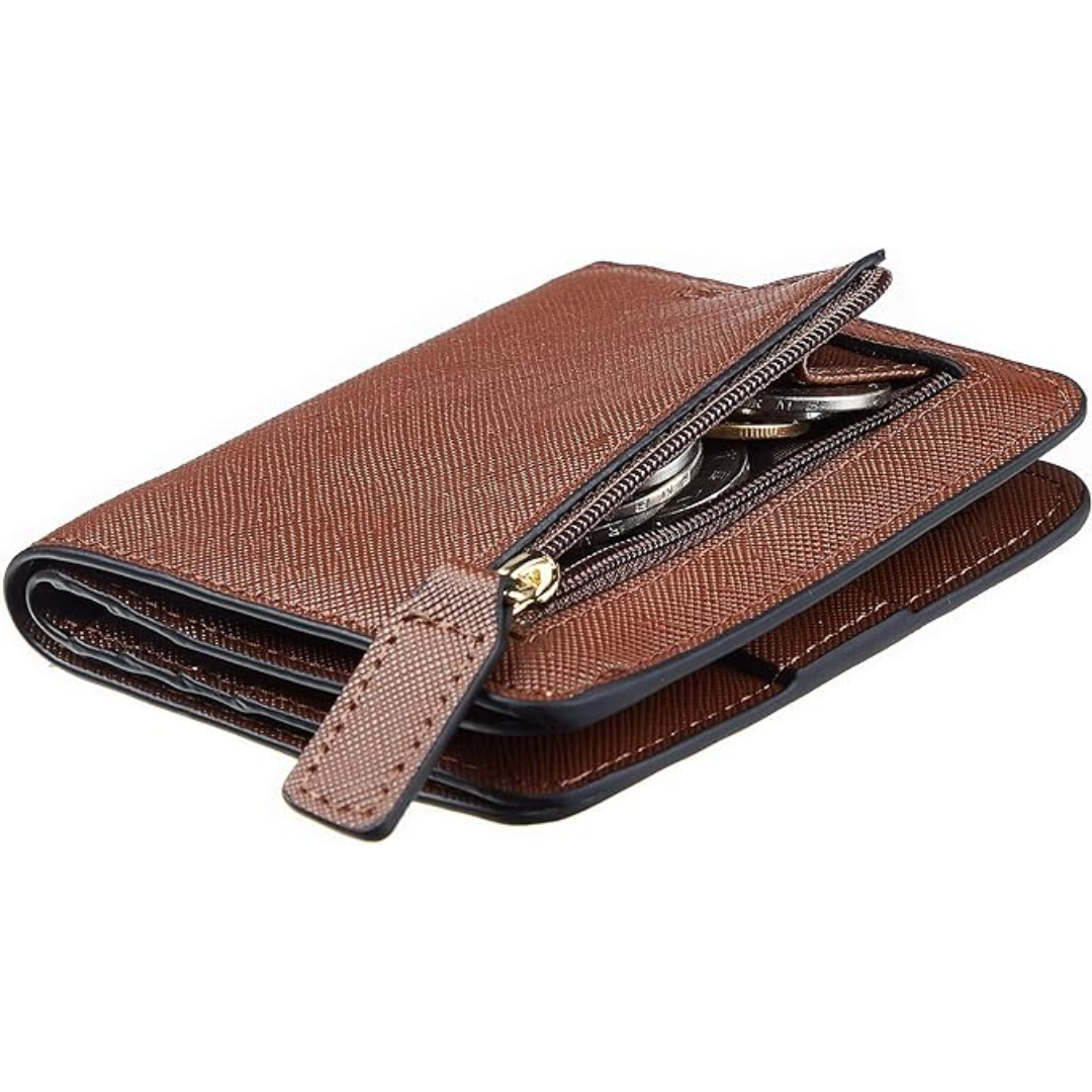 Elvira Wallet - Luxe RFID-Blokkerende Damesportemonnee