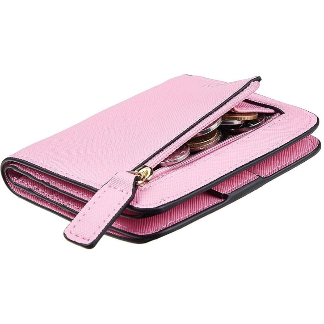 Elvira Wallet - Luxe RFID-Blokkerende Damesportemonnee