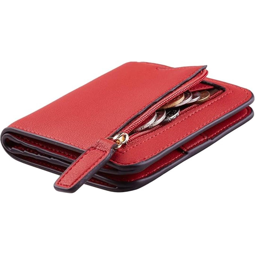 Elvira Wallet - Luxe RFID-Blokkerende Damesportemonnee