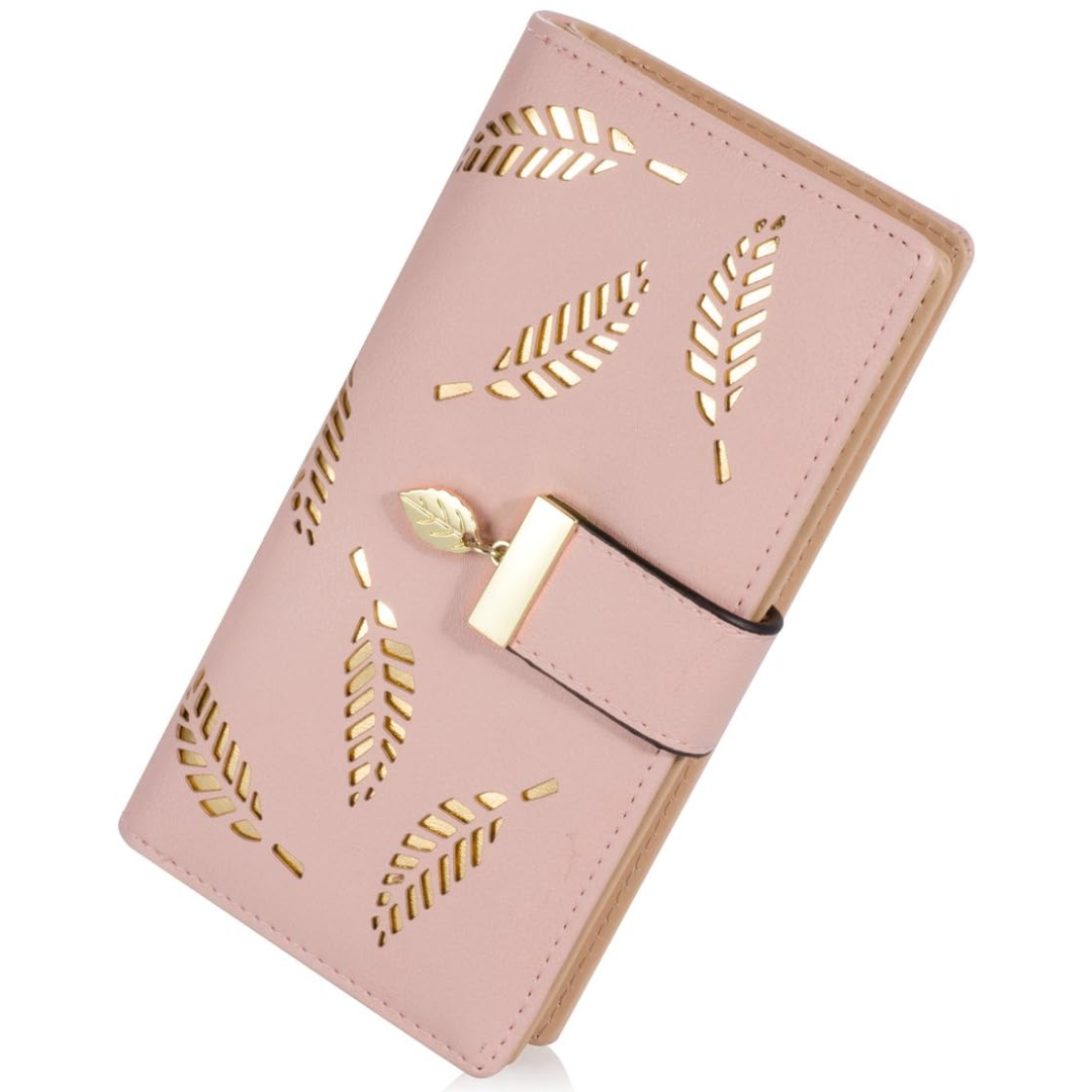 LeatherLeaf – Stijlvolle Leren Portemonnee voor Dames