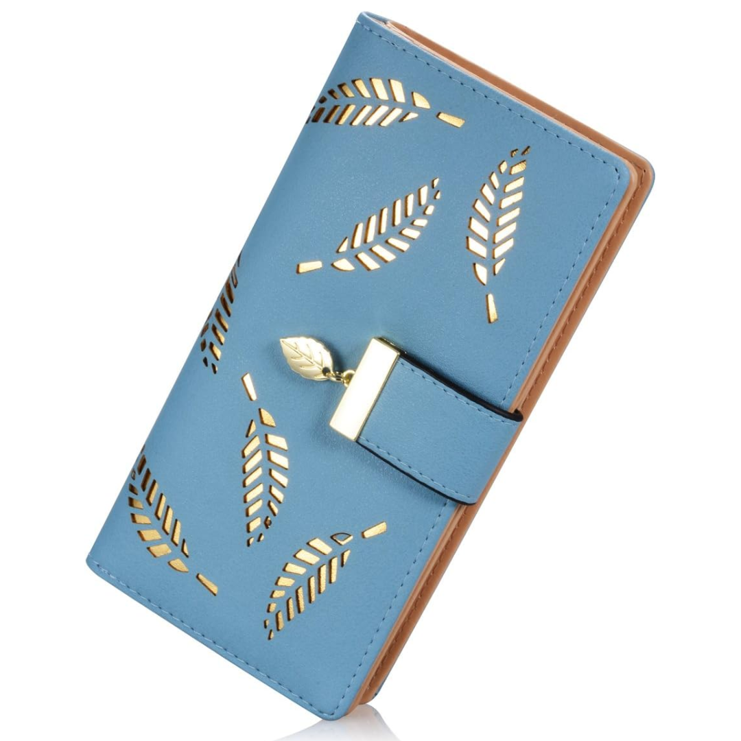 LeatherLeaf – Stijlvolle Leren Portemonnee voor Dames