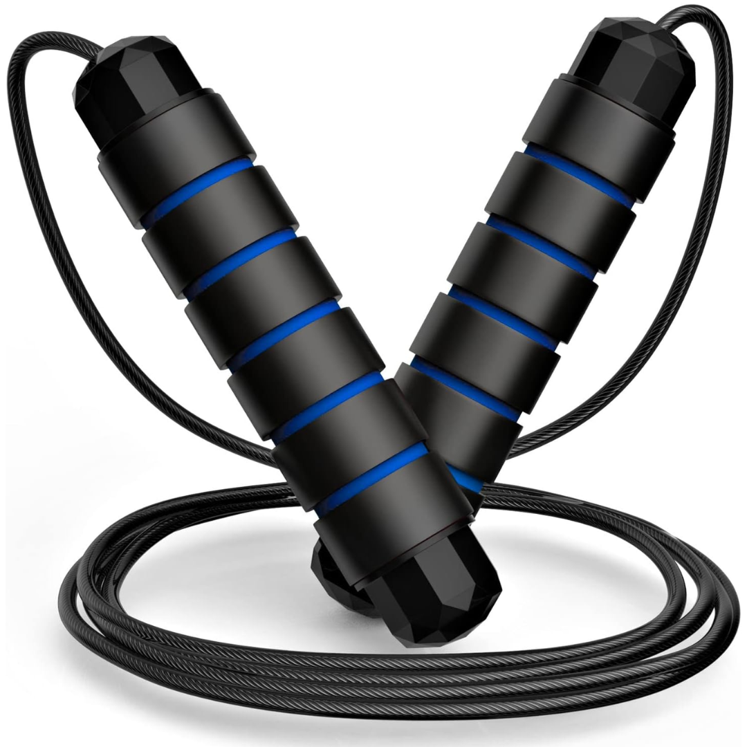 FlexiJump - Verstelbaar Tangle-Free Springtouw voor Fitness