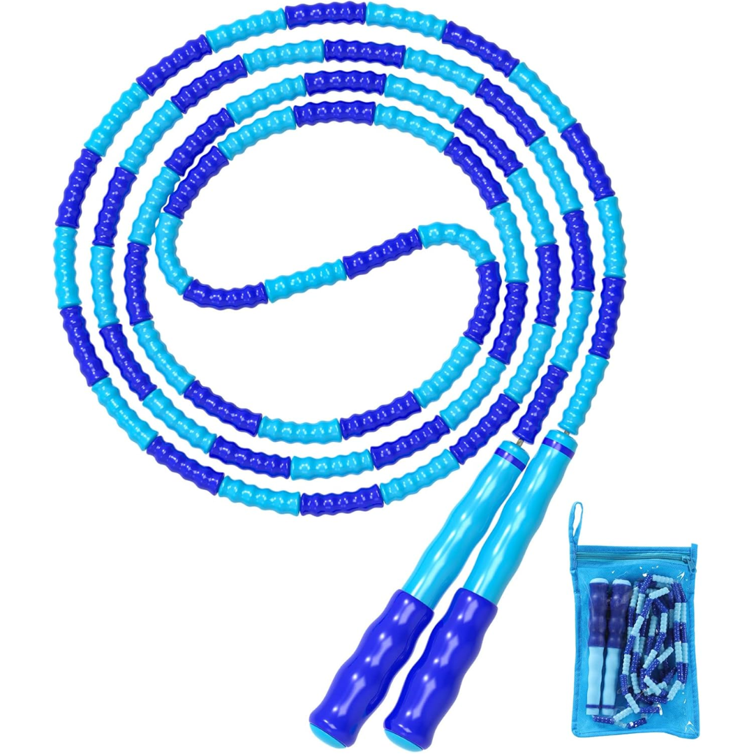 FlexiRope – Verstelbaar Beaded Springtouw voor Fitness
