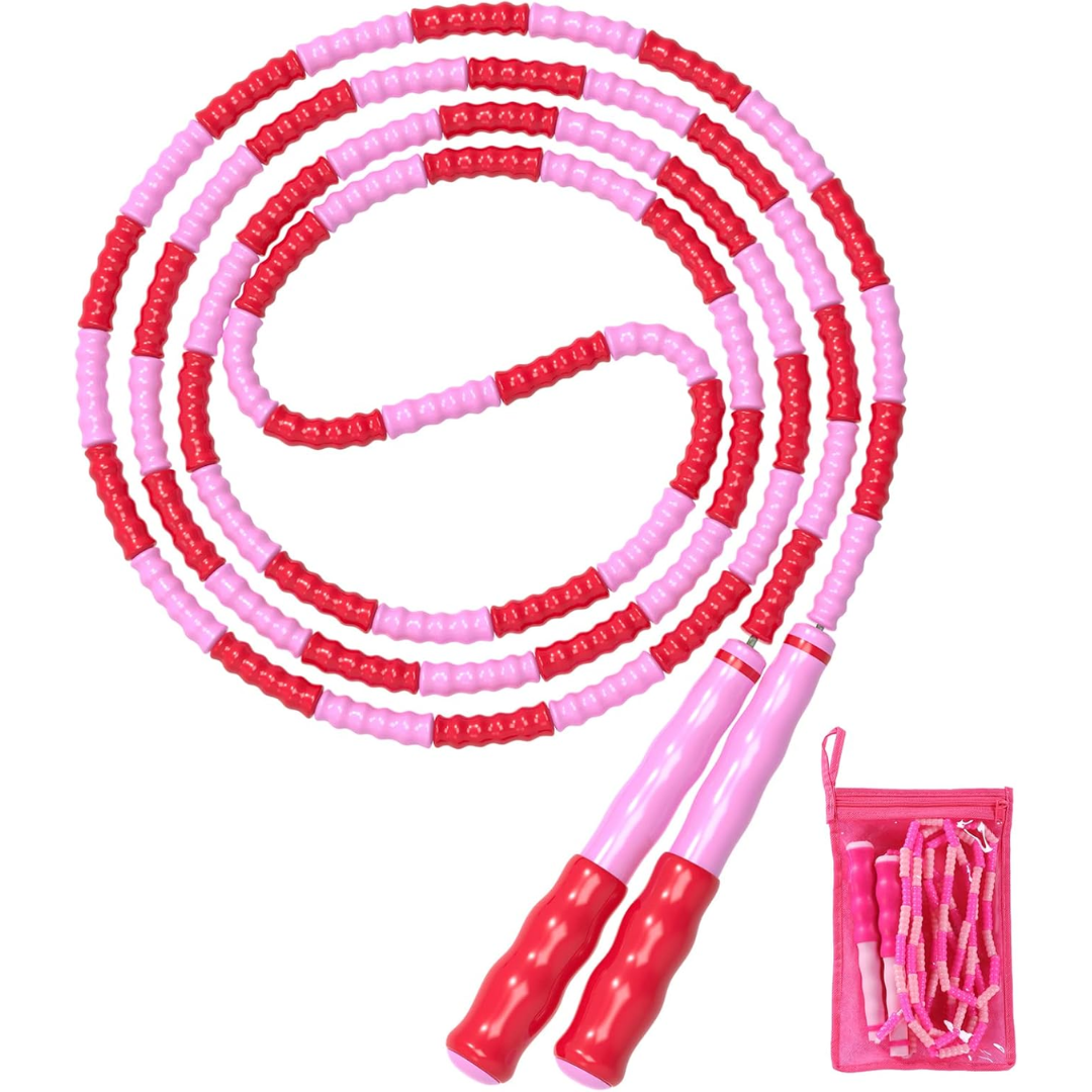FlexiRope – Verstelbaar Beaded Springtouw voor Fitness