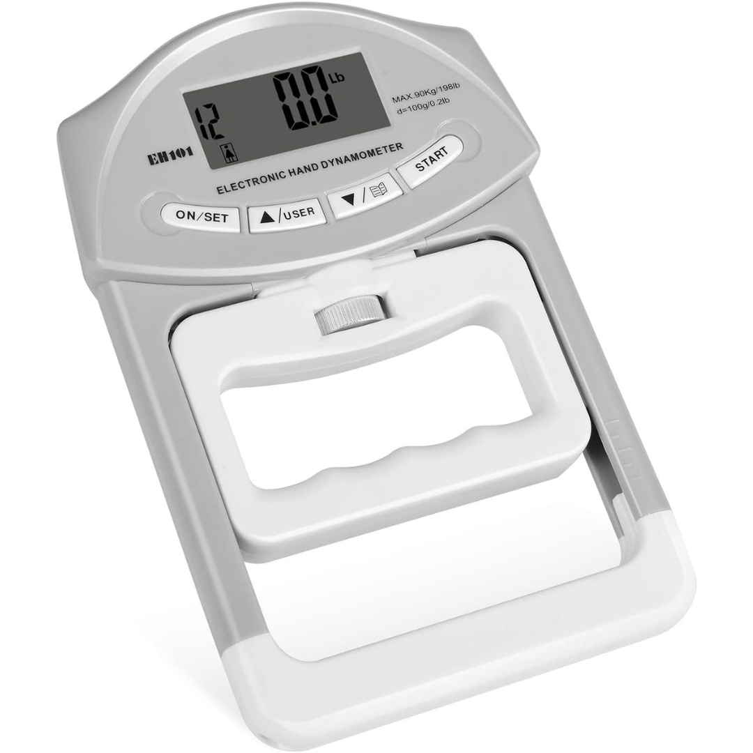 GripMaster - Digitale Hand Krachtmeter tot 90Kg