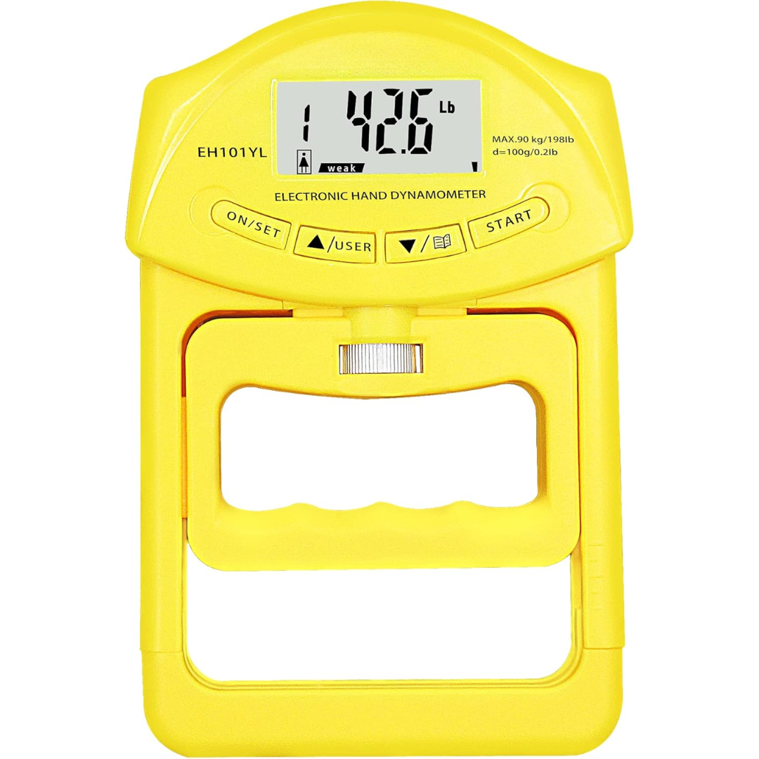 GripMaster - Digitale Hand Krachtmeter tot 90Kg