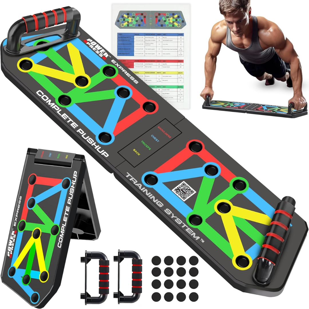 FlexiFit - Vouwbaar Push-Up Trainingsbord met Kleurcodering