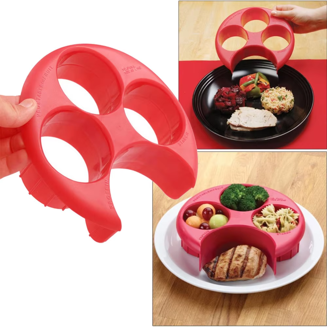 PortionPerfect – Elegant Bord & Container Set