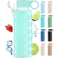 HydraFlow - Glazen Drinkfles met Tijdsindicator en Bescherming